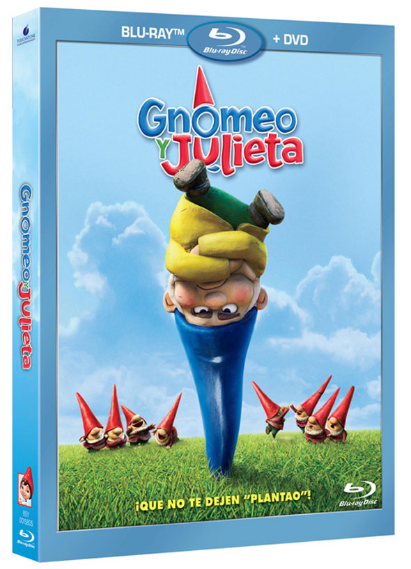 Gnomeo y Julieta Combo DVD y Blu-Ray