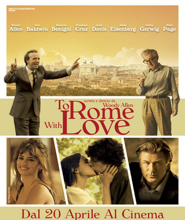 To Rome With Love Interior
