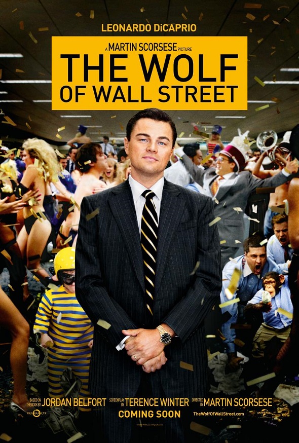El lobo de Wall Street. Póster