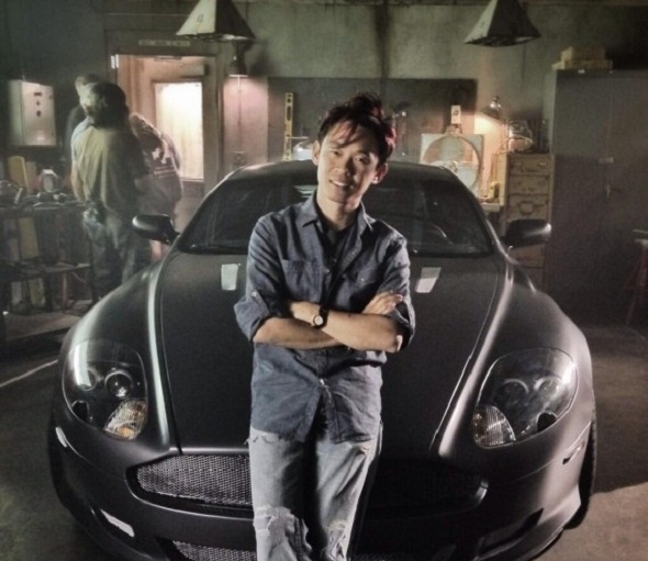 James Wan y el Aston Martin del malvado del film