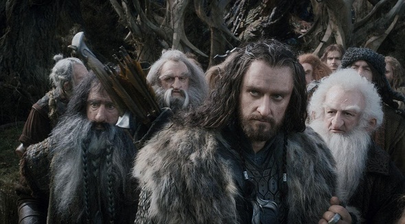 Thorin a la cabeza de los enanos en 'El Hobbit: La desolación de Smaug'