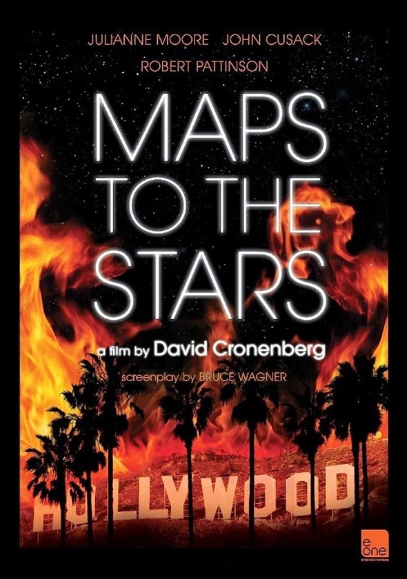 Póster promocional de 'Maps to the stars'