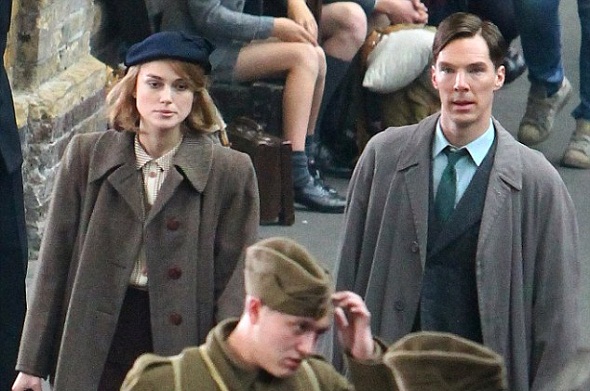 Keira Knightley y Benedict Cumberbatch en 'The imitation game'