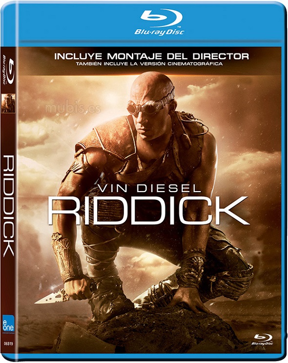 Riddick. Edición Blu-ray.
