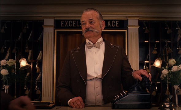 Bill Murray en 'El Gran Hotel Budapest' 