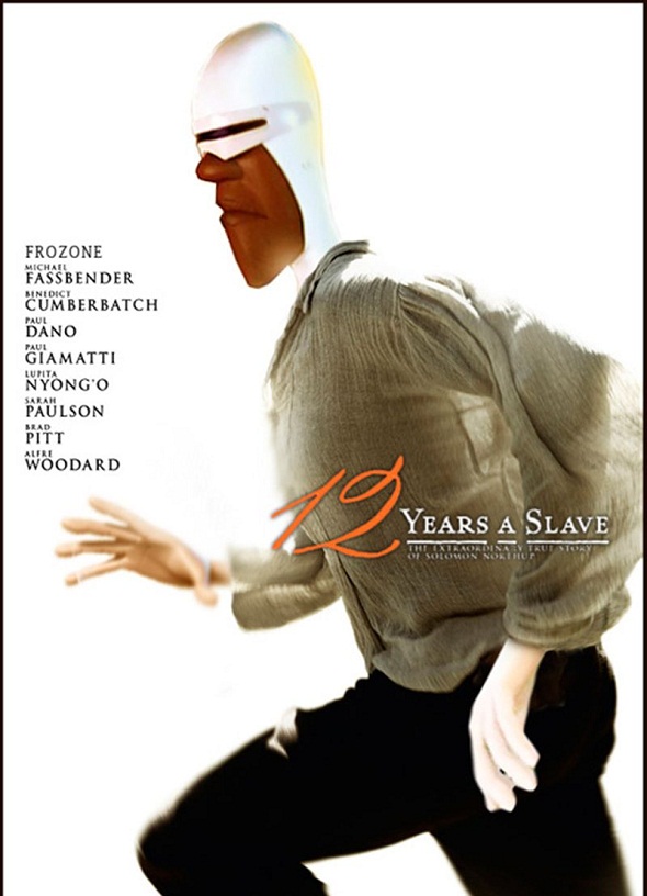 Póster de Pixar para '12 años de esclavitud'