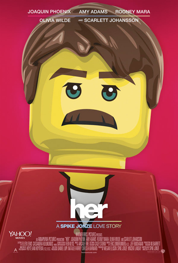 Póster de Lego para 'Her'