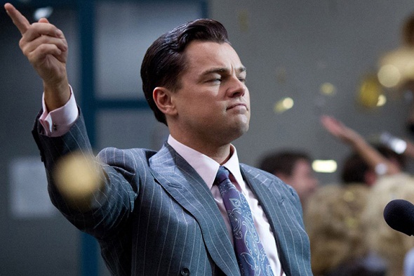 Leonardo DiCaprio en 'El lobo de Wall Street'