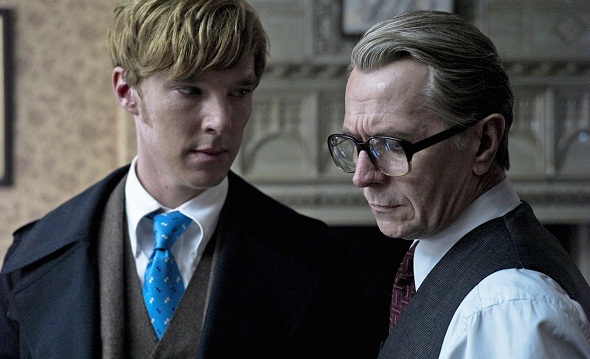 Benedict Cumberbatch y Gary Oldman en 'El topo'