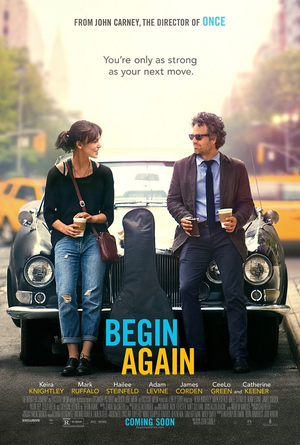 Póster de 'Begin again'