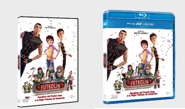 Edición DVD y BD de Futbolín