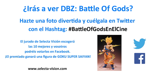 DBZ Battle of Gods Concurso