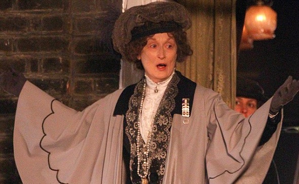 Meryl Streep encarna a Emmeline Pankhurst en 'Sufragette'