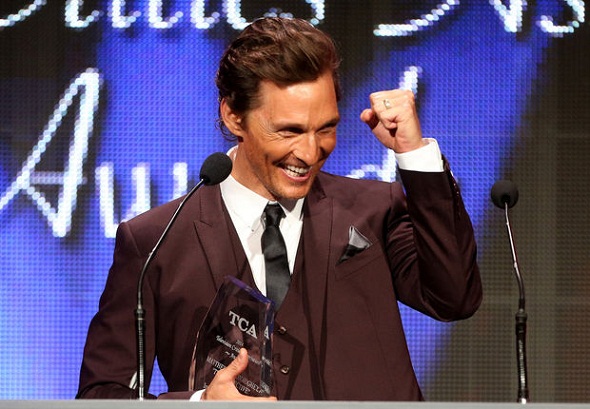 Matthew McConaughey, mejor actor del año