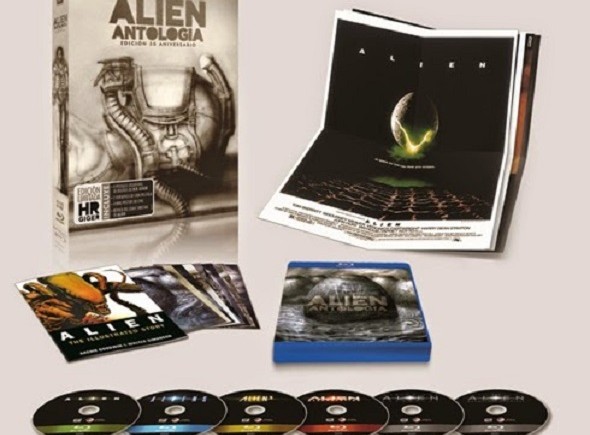 Material exclusivo de la nueva antología de Alien en DVD y BD