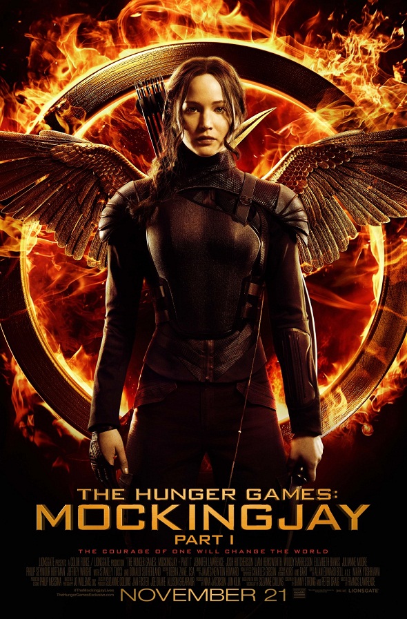 Póster de Katniss Everdeen para 'Los juegos del hambre: Sinsajo.- Parte 1'