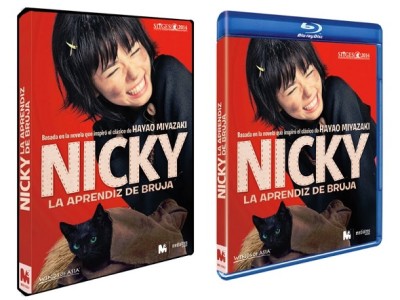 Nicky la aprendiz de bruja. Edición DVD y BD