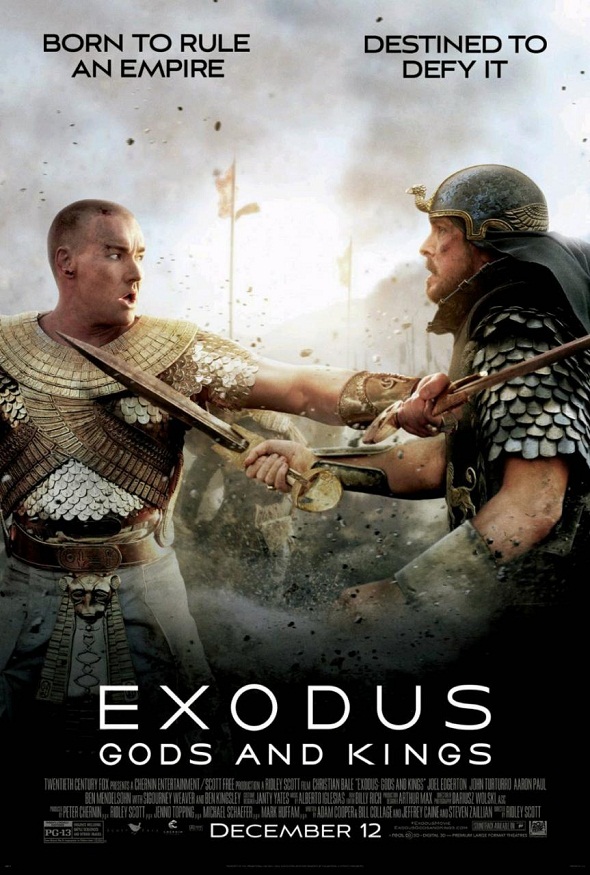Christian Bale y Joel Edgerton protagonizan el nuevo póster de 'Exodus: Dioses y hombres'