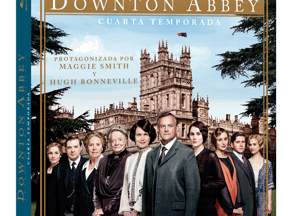 Portada de la Serie Downtown Abbey, cuarta temporada Blu-ray