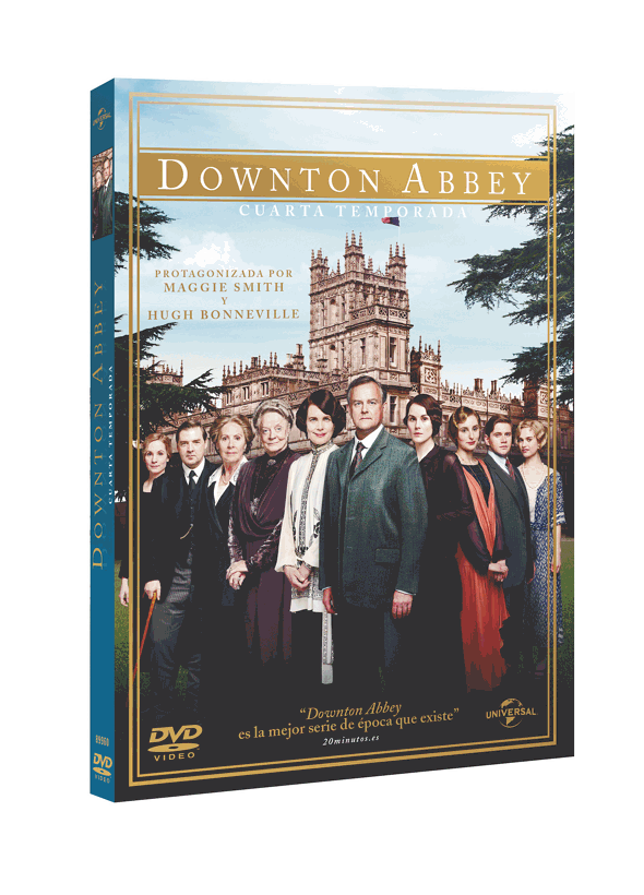 Portada de la Serie Downtown Abbey, cuarta temporada DVD
