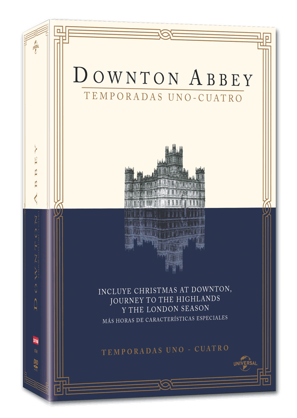 Downtown Abbey pack cuatro temporadas en DVD