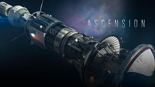 Imagen de la nave Ascension, que pone nombre a la Miniserie de SyFy