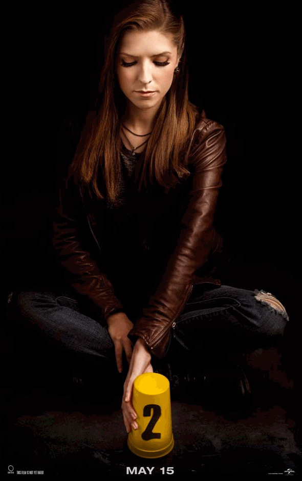 Anna Kendrick, protagonista del nuevo póster de 'Dando la nota: aún más alto'
