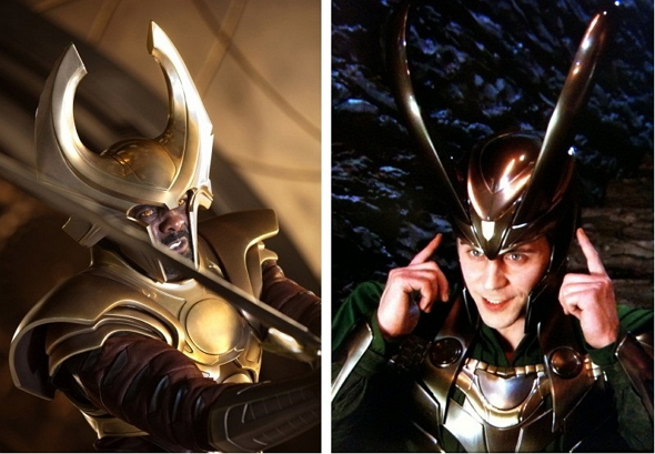 Heimdall (Idris Elba) y Loki (Tom Hiddleston) estarán en 'Los vengadores: la era de Ultrón'