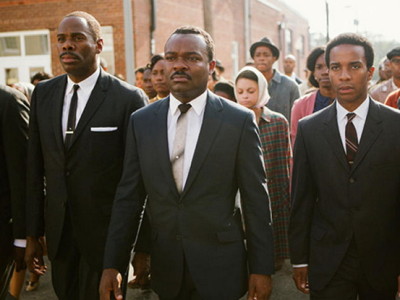 David Oyelowo (centro) es Martin Luther King en 'Selma'