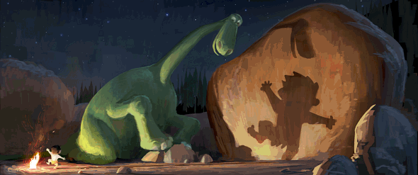 Imagen Concept Art de la película The Good Dinosaur