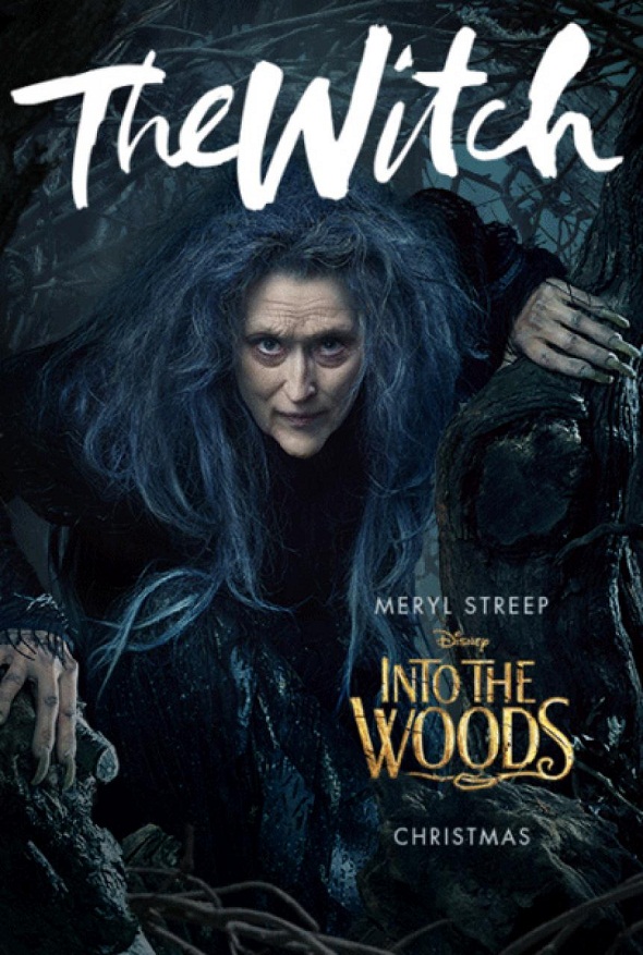 Póster de Meryl Streep para 'Into the woods'