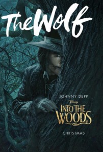El lobo de Johnny Depp también se asoma a 'Into the woods'