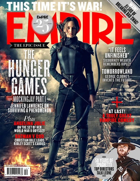Los juegos del hambre: Sinsajo (Parte I). Katniss Everdeeen en la portada de Empire