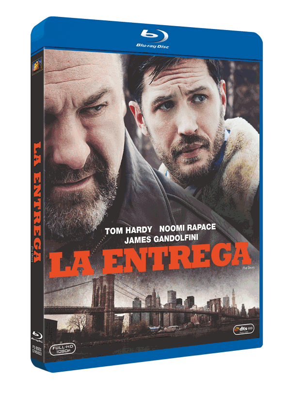 Portada en español del Blu-ray de 'La entrega'