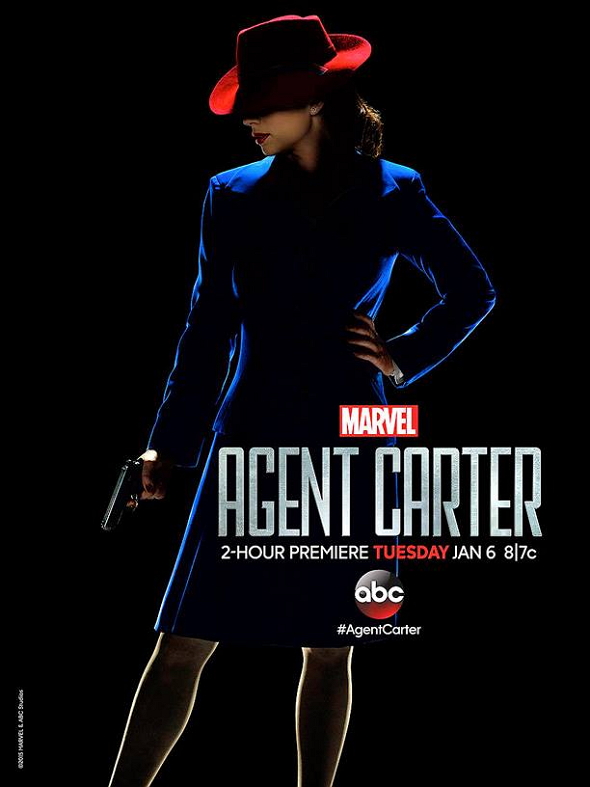 Póster de la serie de ABC Agente Carter (Marvel`s Agent Carter)