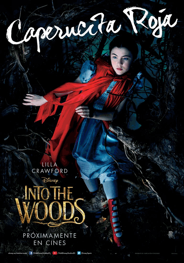 Caperucita Roja protagoniza el nuevo póster de Into the Woods
