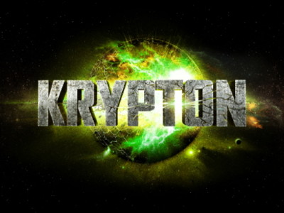 Logo promocional de la serie Krypton