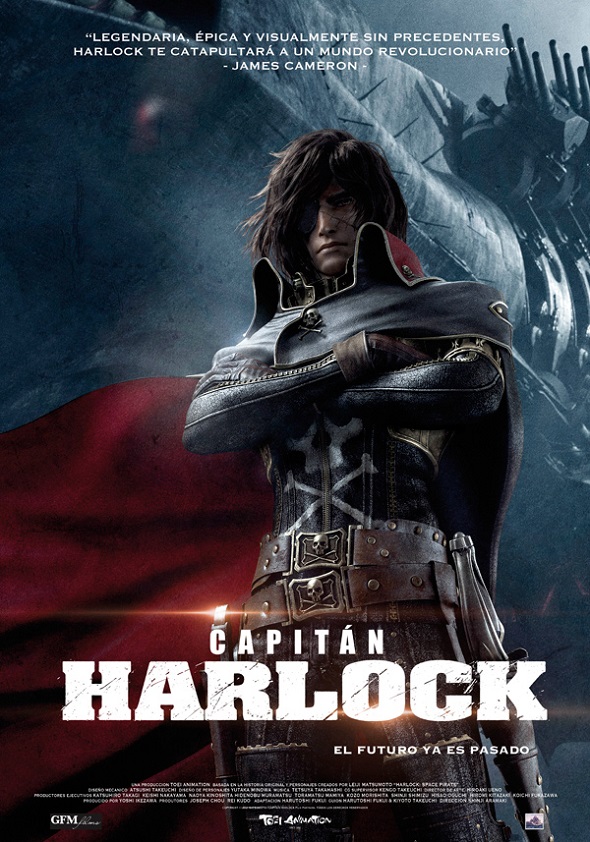 Póster. Capitan Harlock