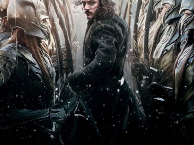 Luke Evans protagoniza el póster de El Hobbit: la batalla de los cinco ejércitos (The Hobbit: the battle of the five armies)