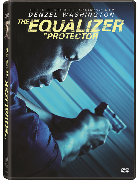 Carátula del DVD de The Equalizer (el Protector)