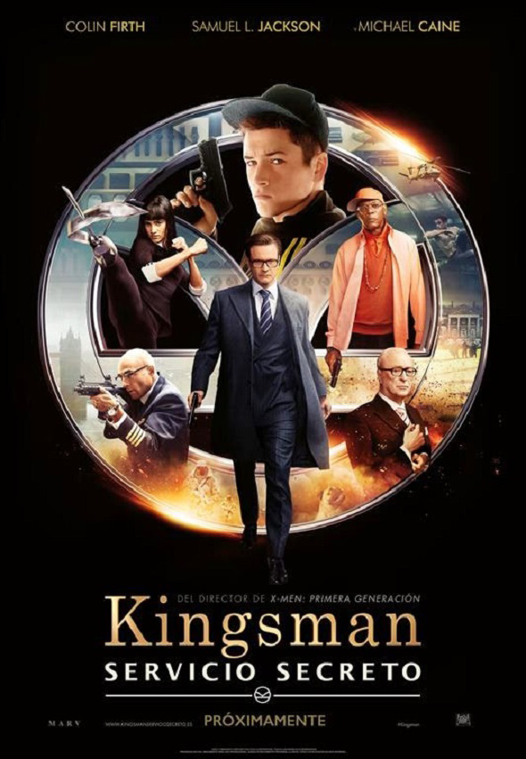 Póster en español de Kingsman: Servicio Secreto (Kingsman: The Secret Service)