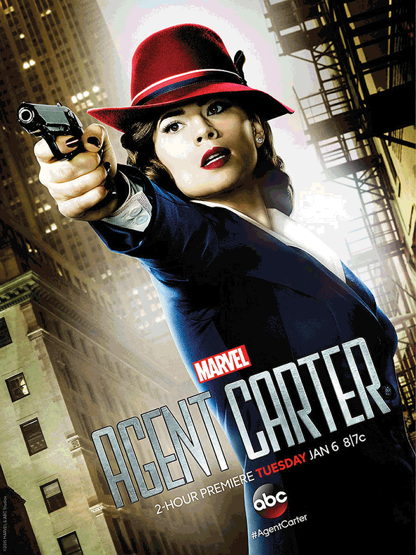 Póster de la serie 'Agente Carter'