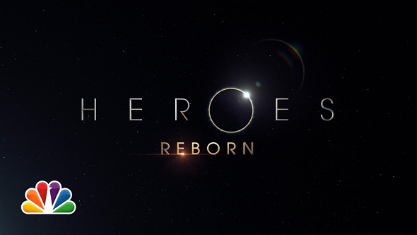 Logotipo de la miniserie Heroes Reborn