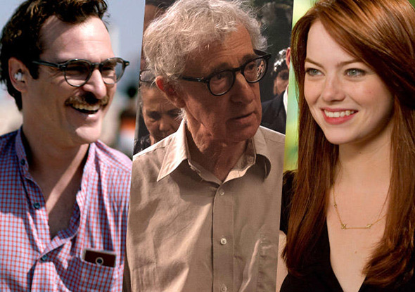 Joaquin Phoenix, Woody Allen y Emma Stone