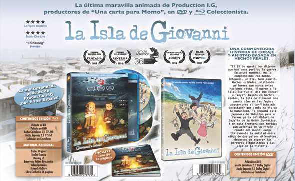 Carátulas de 'La Isla de Giovanni'
