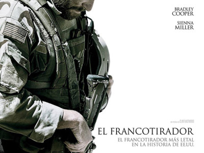 Imagen de el póster en español de El Francotirador
