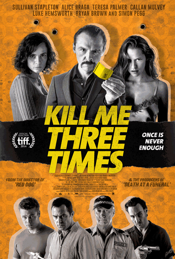 Imagen del Póster de la película 'Kill Me Three Times'