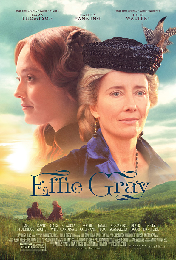 Imagen del nuevo póster de la película Effie Gray