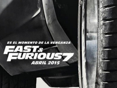 Imagen del póster en español de Fast & Furious 7