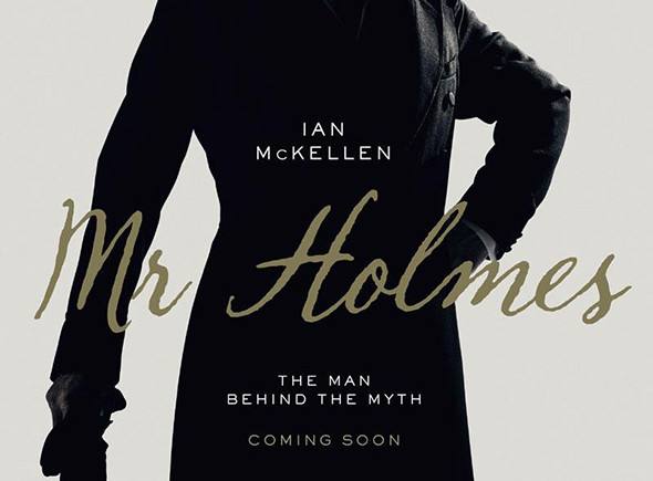 Una imagen de Ian Mckellen en el póster de 'Mr. Holmes'